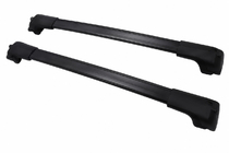 Toyota Land Cruiser Prado 250 2023- Dachträger-Querträger schwarz für Dachreling OEM (Aluminium) Foto 1
