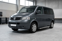 Volkswagen T5 Transporter 2003-2010 Trittbretter BlackLine (2 Stk, Aluminium) Langer Radstand Foto 3