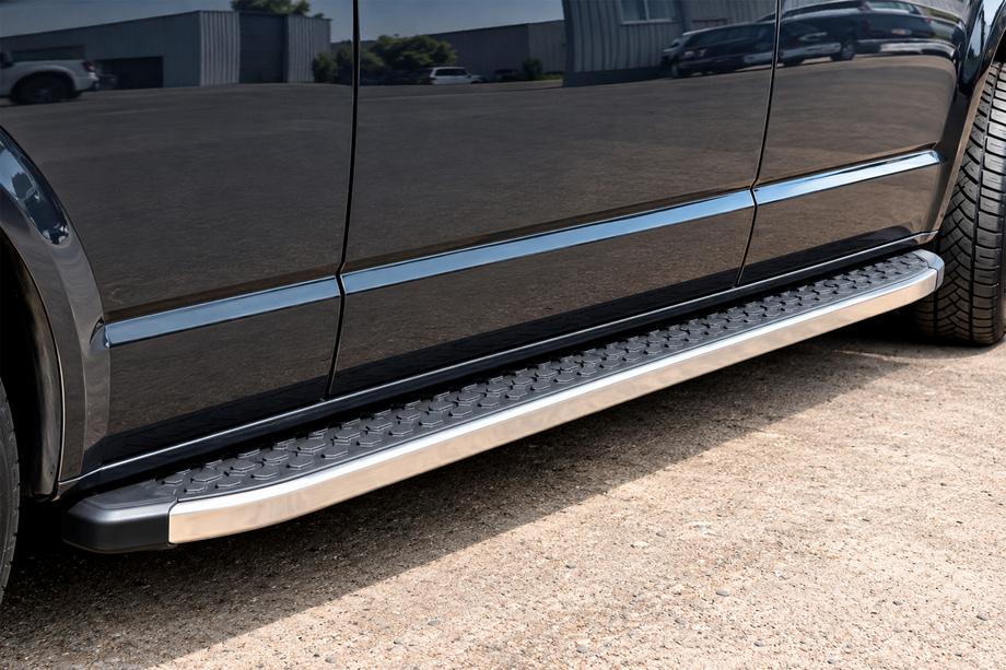 Volkswagen T5 Transporter 2003-2010 Trittbretter BlackLine (2 Stk, Aluminium) Langer Radstand Image