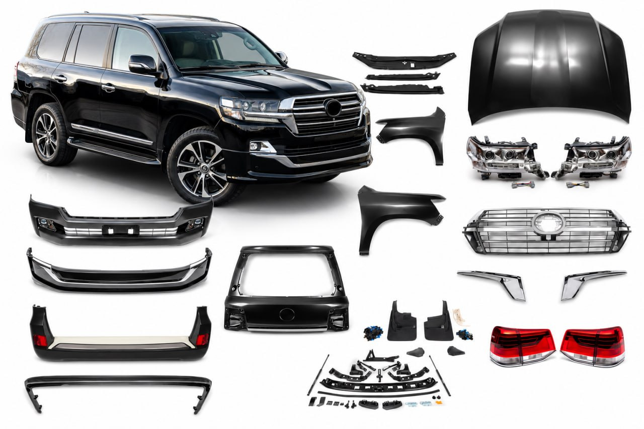 Was im Toyota LC200-Restyling-Kit enthalten ist – und was nicht