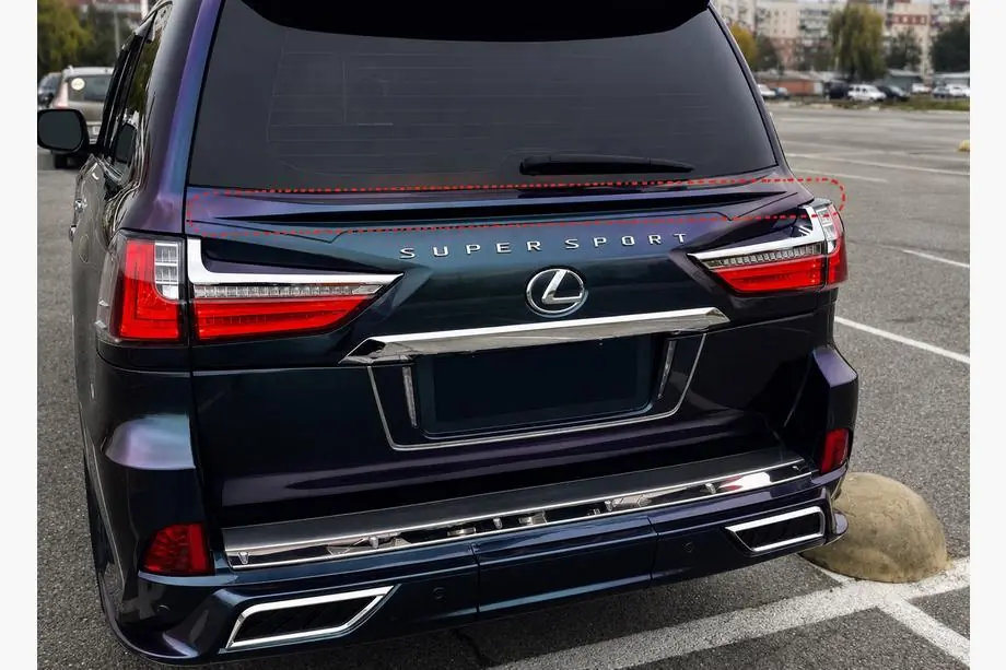 Lexus LX570/450d 2008-2022 Spoiler für umgebaute Fahrzeuge 2019 (mittel) Image