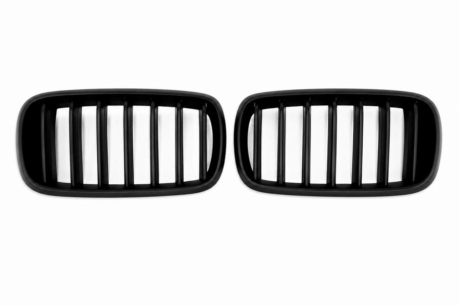 BMW X6 F16 2014-2019 Nieren 1 Bar (schwarz matt) Image
