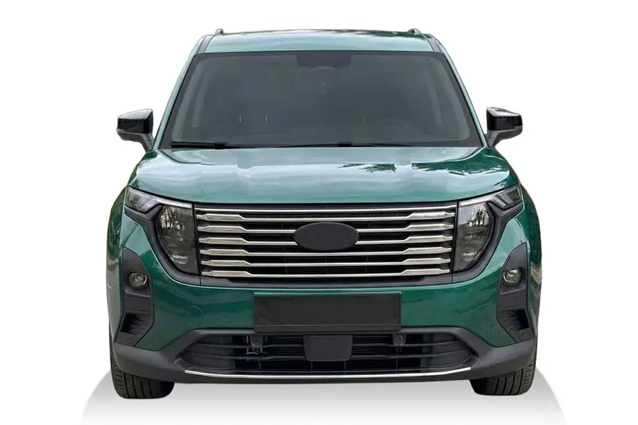 Ford Courier 2023- Chrom Kühlergrill Abdeckungen (8 Stk, Edelstahl) Image