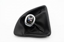 BMW 1 Series E81/E82/E87/E88 2004-2011 Schaltsack + Schaltknauf OEM V2 (Kunstleder) Foto 1