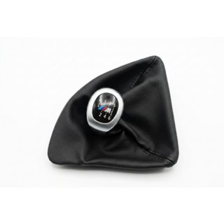 Schaltsack + Schaltknauf OEM V2 (Kunstleder) BMW 1 Series E81/E82/E87/E88 2004-2011 Foto 1