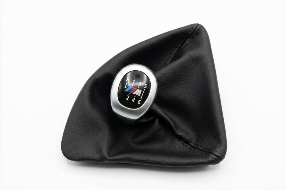BMW 1 Series E81/E82/E87/E88 2004-2011 Schaltsack + Schaltknauf OEM V2 (Kunstleder) Image