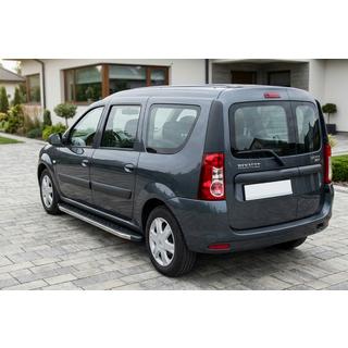 Trittbretter BlackLine (2 Stk, Aluminium) Dacia Logan MCV 2004-2014 Foto 3