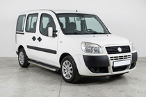 Fiat Doblo I 2005-2010 Trittbretter BlackLine (2 Stk, Aluminium) Foto 1