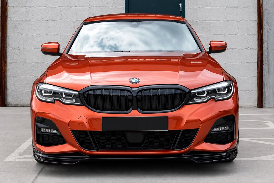 BMW 3 Series G20/G21 2018- Frontstoßstangenlippe Lip MP-Style (für M-Sport 2018-2022, ABS) Foto 1