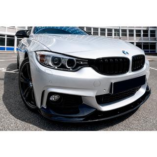 Frontlippe MP-Style (für M-Sport, Schwarz Hochglanz) BMW 4 Series F32/F33/F36 2012-2020 Foto 4
