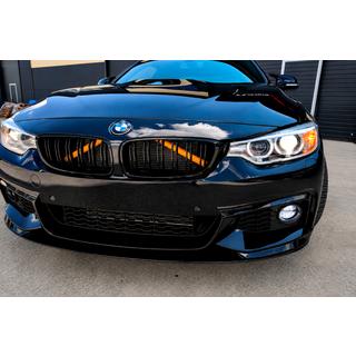 Frontlippe MP-Style (für M-Sport, Schwarz Hochglanz) BMW 4 Series F32/F33/F36 2012-2020 Foto 2
