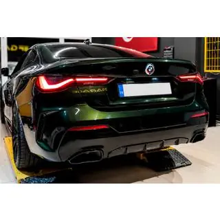 Heckdiffusor für Stoßstange hinten mit Endrohrblenden (für G22/G23 M-Sport) Foto 1