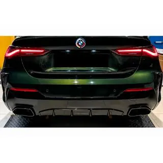 Heckdiffusor für Stoßstange hinten mit Endrohrblenden (für G22/G23 M-Sport) Foto 3