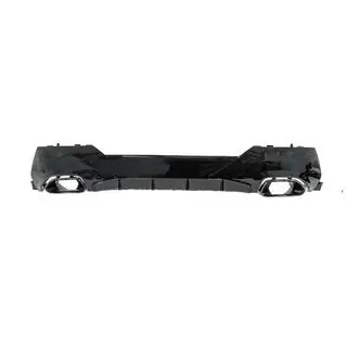 Heckdiffusor für Stoßstange hinten mit Endrohrblenden (für G22/G23 M-Sport) Foto 2
