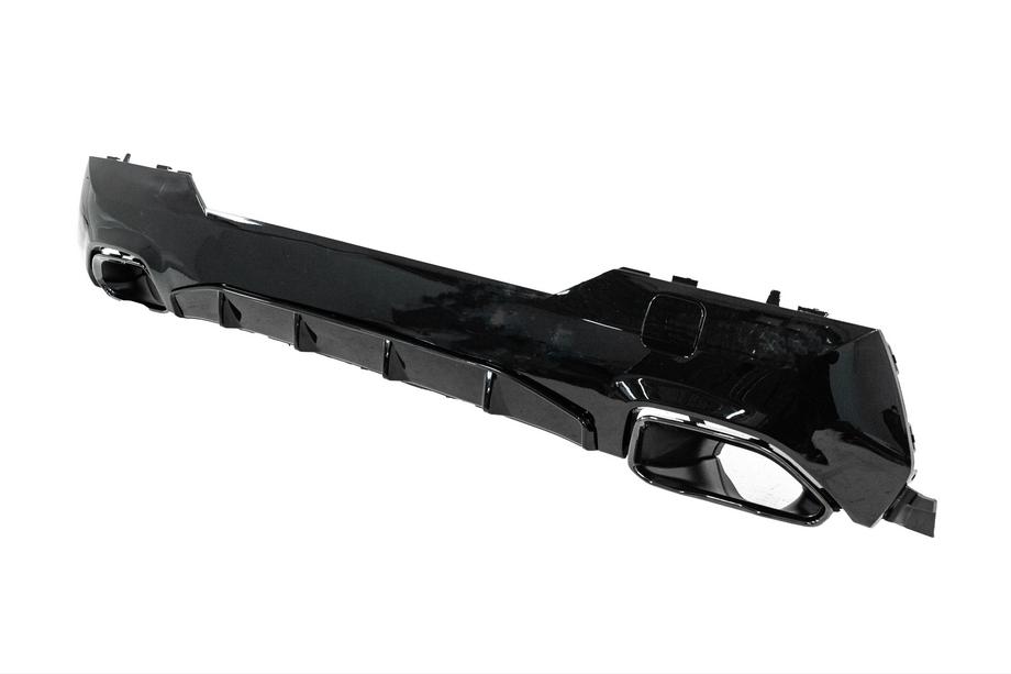 BMW 4 Series G22/23/26 2020- Heckdiffusor für Stoßstange hinten mit Endrohrblenden (für G22/G23 M-Sport) Foto 4