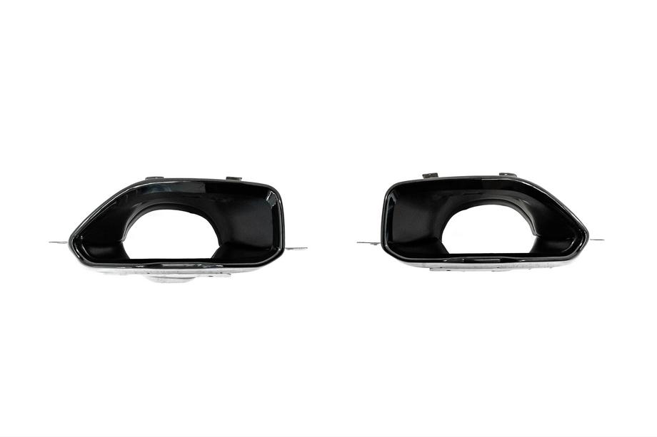 BMW 4 Series G22/23/26 2020- Heckdiffusor für Stoßstange hinten mit Endrohrblenden (für G22/G23 M-Sport) Foto 8