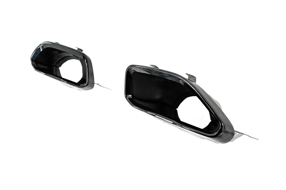 BMW 4 Series G22/23/26 2020- Heckdiffusor für Stoßstange hinten mit Endrohrblenden (für G22/G23 M-Sport) Foto 9