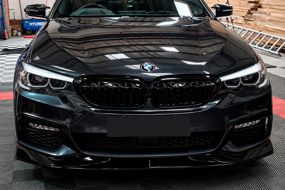 BMW 5er G30/G31 2017–2023 Frontspoilerlippe AC-Style (für M-Sport 2017-2020, ABS) Foto 5