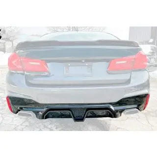Heckstoßstangen-Diffusor CS-Style (für M-Sport/M5 F90, ABS) Foto 1
