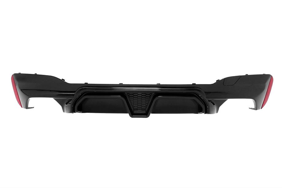BMW 5er G30/G31 2017–2023 Heckstoßstangen-Diffusor CS-Style (für M-Sport/M5 F90, ABS) Foto 3