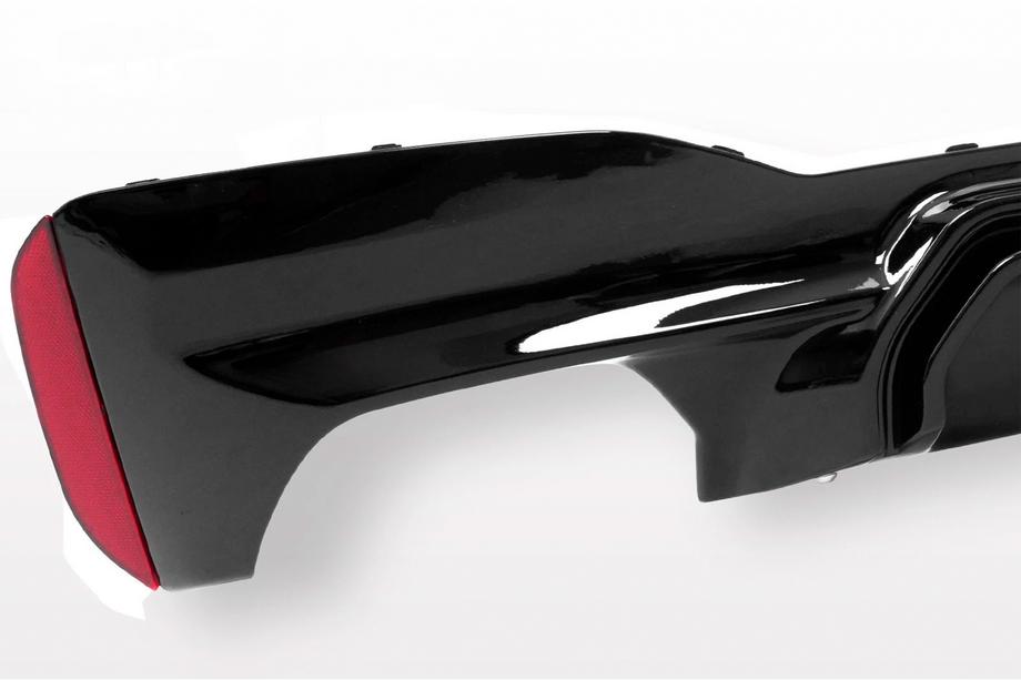 BMW 5er G30/G31 2017–2023 Heckstoßstangen-Diffusor CS-Style (für M-Sport/M5 F90, ABS) Foto 15