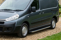 Peugeot Expert 2007-2016 Trittbretter BlackLine (2 Stk, Aluminium) Foto 1