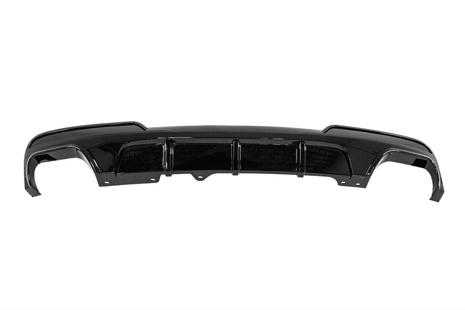 BMW 5 Series F10/F11 2010–2016 Heckstoßstangen-Diffusor für beidseitige Doppelabgasanlage V1 (für M-Performance) Image