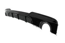 BMW 5 Series F10/F11 2010–2016 Heckdiffusor für Stoßstange für doppelseitigen Einzel-Endschalldämpfer (für M-Performance) Foto 3