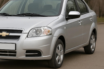 Chevrolet Aveo T250 2005-2011 Spiegelabdeckungen (2 Stk., Edelstahl) Foto 3