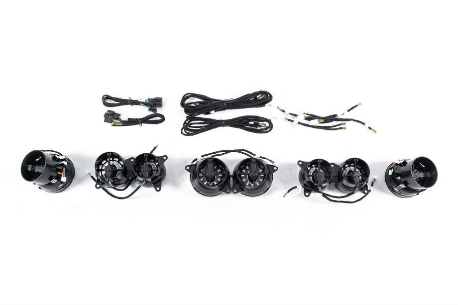 Mercedes S-class W222 2013-2022 LED-Lüftungsdüsenblenden (2014-2017, 7 Farben) Foto 6