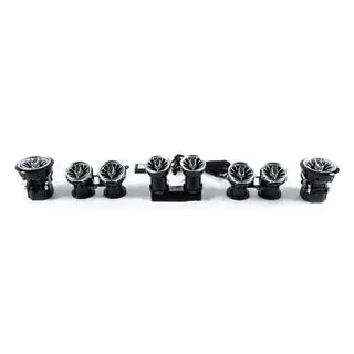 LED-Lüftungsdüsenblenden (64 Farben) Mercedes E-сlass W213 2016-2023 Foto 3