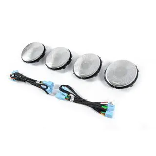 Set beleuchteter Zierblenden Burmester Mercedes E-сlass W213 2016-2023 Foto 2