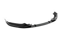 BMW 5er G30/G31 2017–2023 Frontspoilerlippe für Stoßstange MP-Style (für M-Performance 2017-2020, Schwarz Hochglanz, Spritzguss) Foto 4