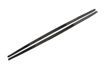BMW 5 Series F10/F11 2010–2016 Seitenschweller-Aufsätze MP-Style (für M-Sport/M5 Seitenschweller, Schwarz Hochglanz) Foto 1