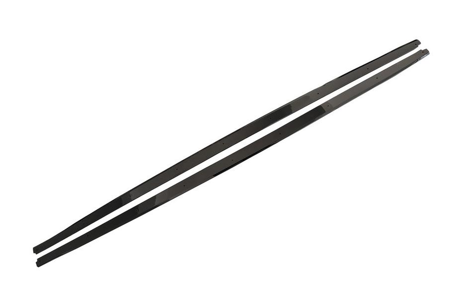 BMW 5 Series F10/F11 2010–2016 Seitenschweller-Aufsätze MP-Style (für M-Sport/M5 Seitenschweller, Schwarz Hochglanz) Image