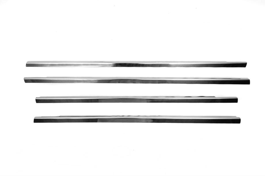 Chevrolet Aveo T250 2005-2011 Fensterleisten unten Edelstahl (4 Stk.) Foto 5