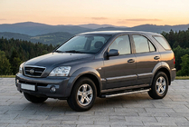 Kia Sorento I BL 2002-2009 Trittbretter BlackLine (2 Stk, Aluminium) Foto 1