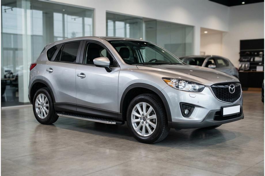 Mazda CX-5 2012-2017 Trittbretter BlackLine (2 Stk, Aluminium) Image