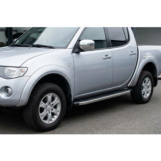 Trittbretter BlackLine (2 Stk, Aluminium) Mitsubishi L200 2006-2015 Foto 1