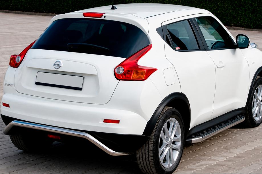 Nissan Juke 2010-2019 Trittbretter BlackLine (2 Stk, Aluminium) Image