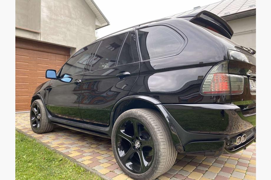 BMW X5 E53 1999–2006 ALPINA Radlaufblenden (6 Stk., lackierfähig) Image