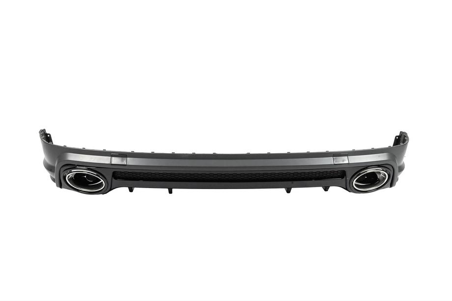 Audi Q5 2017-2025 Heckdiffusor im SQ5-Style (2017-2020, mit Endrohrblenden und Kotflügelverbreiterungen) Foto 2