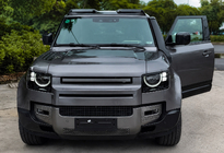 Land Rover Defender 2019- Sonnenblende für Frontscheibe mit 2 LED Foto 1