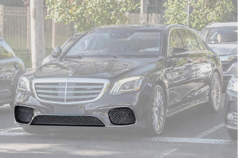 Mercedes S-class W222 2013-2022 Stoßstangen-Gitter Set 2018-2021 (S65 AMG, Chrom) Image