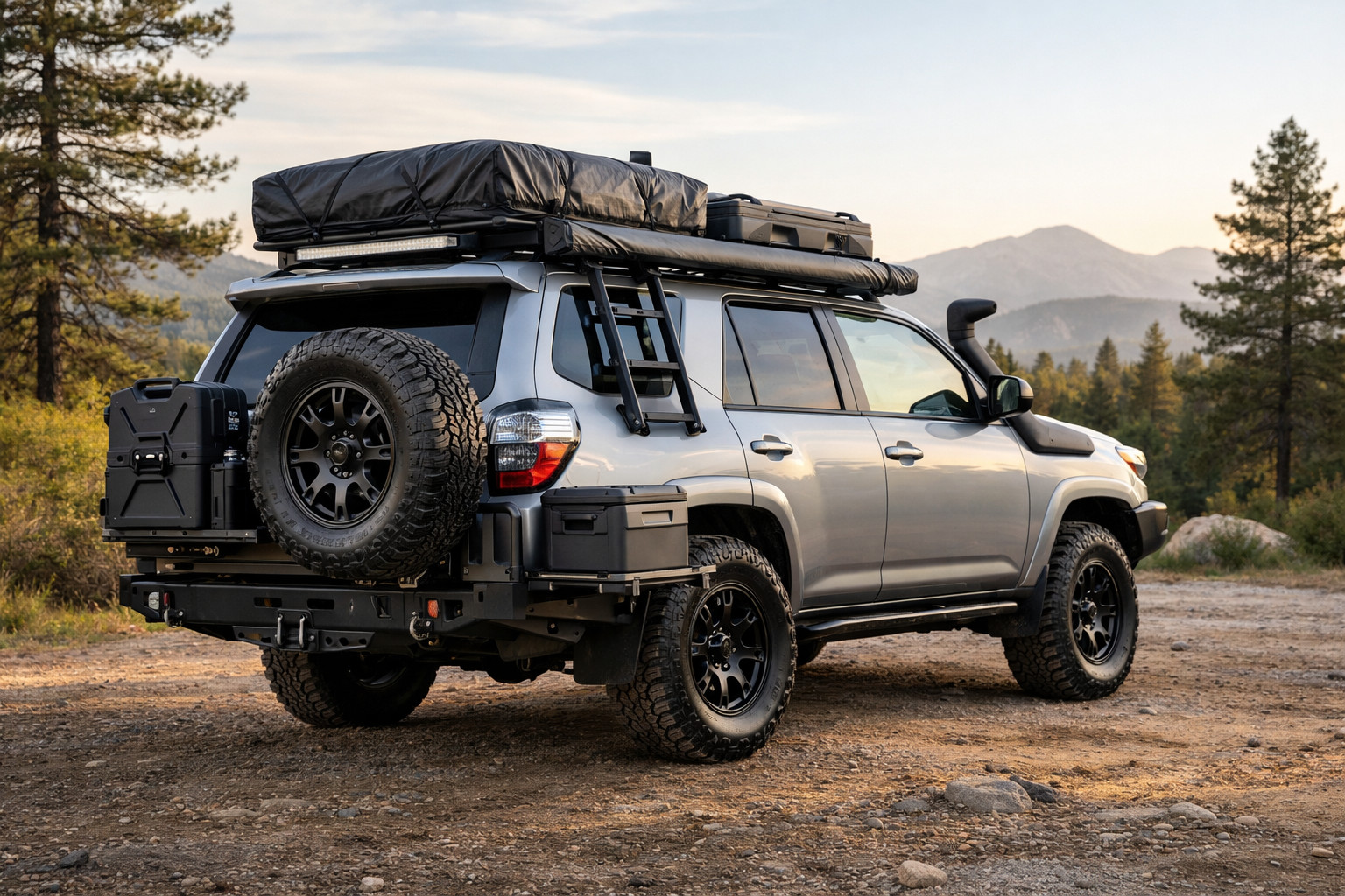 Was man für Toyota 4Runner für Natur, Autobahn und Familienausflüge verbaut