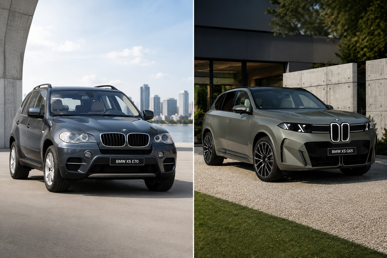 BMW X5 G65 vs BMW X5 E70: alter Charakter vs neue Technik