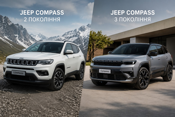 Neuer Jeep Compass der 3. Generation vs. Compass 2: Vergleich Foto 1