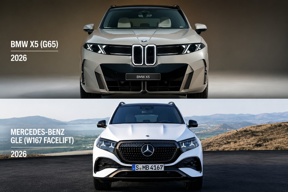Neuer BMW X5 G65 oder Mercedes GLE W167 Facelift: Welcher SUV ist besser? Foto 1