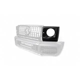Scheinwerferblende links (Böser Blick, für Fahrzeuge mit montiertem Facelift-Set) Mercedes G class W463 1990-2018 Foto 2