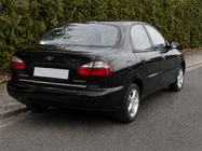 Daewoo Lanos 1998-2017 Kofferraumleiste Edelstahl Foto 1